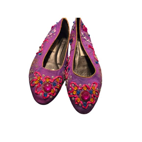 Caparros 9.5 flats purple - Picture 7 of 11